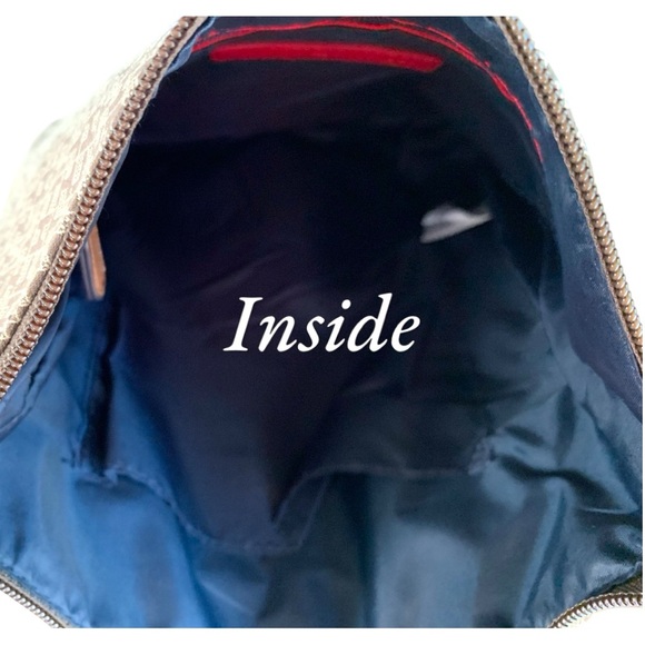 TOMMY HILFIGER GARDEN CLASSIC MEDIUM CROSSBODY GEO JACQUARD BAG - Picture 6 of 8